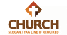 Brown Diamond Shape Church logo