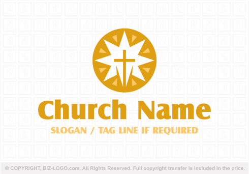 Logo 9015: Golden Cross Church Logo