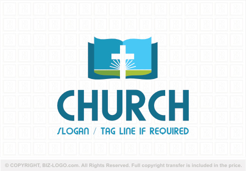 Logo 9006: Open Bible Cross Church Logo