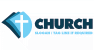 3D Blue Church Logo