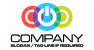 The Power Button Computer Logo
