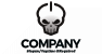 Skull Power Button Logo