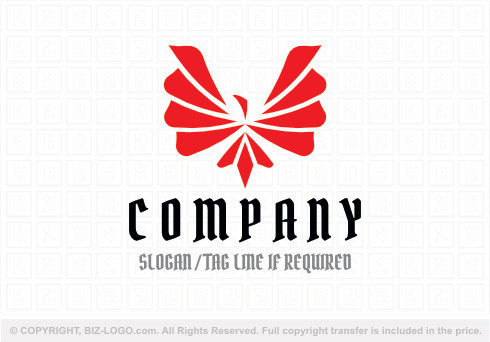 Logo 8929: The Red Eagle Logo