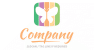 Colorful Butterfly Logo