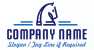 Minimalist Horse Head Logo<br>Watermark will be removed in final logo.