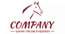 Elegant Horse Head Logo<br>Watermark will be removed in final logo.