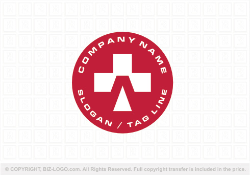 Logo 9065: Medical A Letter Logo