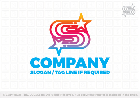 Logo 9061: Colorful Letter S Logo