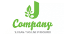 Plant Shaped Letter J Logo