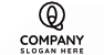 Black  Letter Q Logo