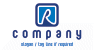 The Blue letter  R Logo
