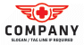 Red Wings Medical Logo<br>Watermark will be removed in final logo.