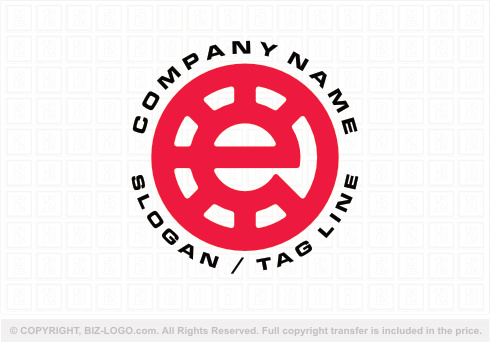 9307: Red Letter E Logo