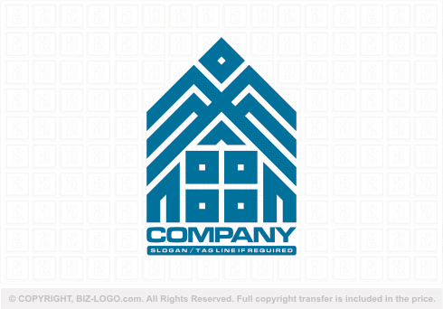 Logo 9092: Decorative Home Logo