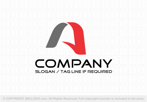 Logo 9429: Red Letter A Logo