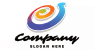 Colorful Snail Swoosh Logo<br>Watermark will be removed in final logo.