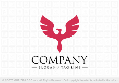 Logo 9365: Bold Eagle Logo