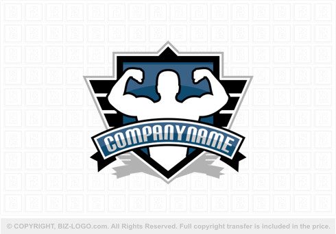 Logo 9398: The Strongman Logo