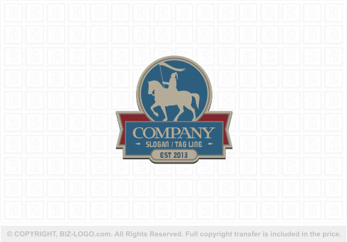 Logo 9426: Unique Horse Logo