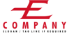 Letter E in Motion Logo