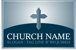 Cross and Landscape Logo<br>Watermark will be removed in final logo.