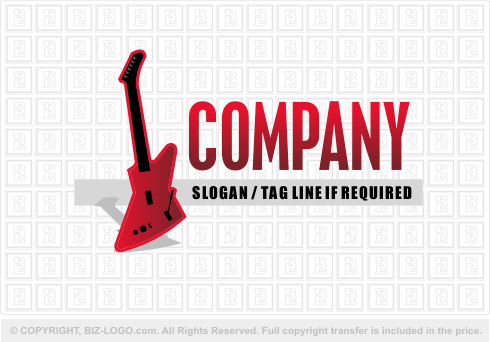 Logo 460: Guitar Logo