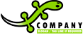 Simple Lizard Logo<br>Watermark will be removed in final logo.