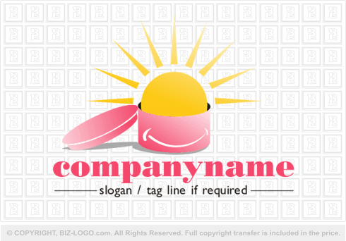 Logo 473: Pink Sunrise Logo