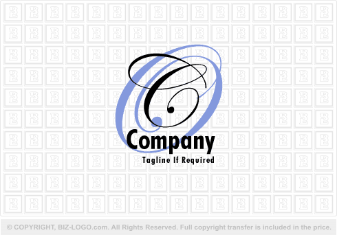 Logo 631: Fancy Letter C Logo