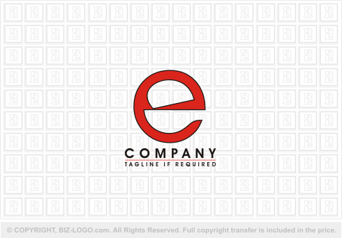Logo 759: Red Letter E Logo