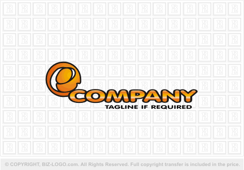 Logo 764: Orange E Logo