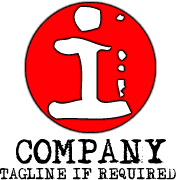 Logo 1079: Letter I Grunge Logo