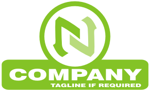 Logo 1299: Green N Logo
