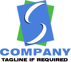 Logo 1632: Letter S Rectangle Logo