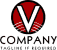 Letter V Circle Logo