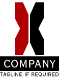Logo 2231: Two-Part Letter X Logo