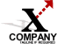 Letter X Arrow Logo<br>Watermark will be removed in final logo.