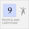 People and Cartoon Logos