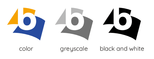 Color, grayscale, black & white.