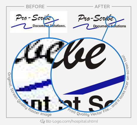 Logo Repair Example