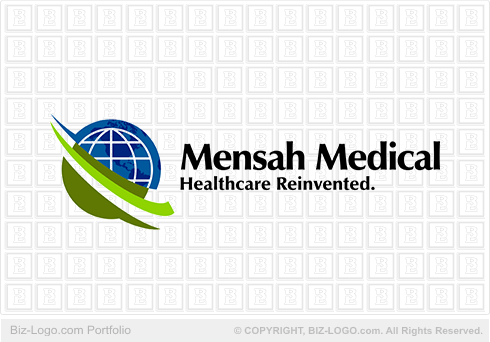 Globe Swoosh Medical Logo