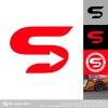 Arrow Letter S Logo