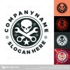 Skull Mechanics Logo