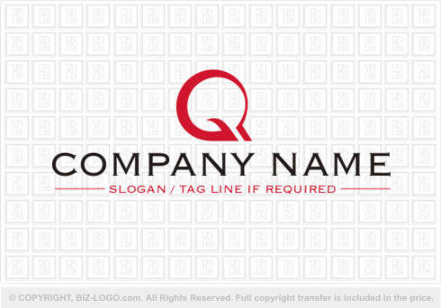 Logo 1417: Red Q Logo