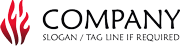 Flaming Logo<br>Watermark will be removed in final logo.