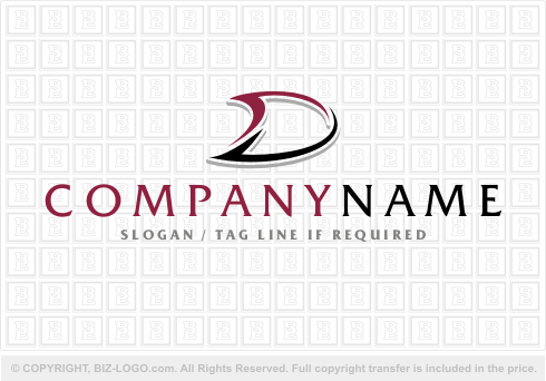 Elegant Letter D Logo