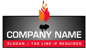 Burning Flames Logo