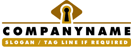 Gold Keyhole Logo