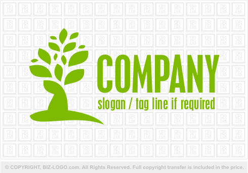 Logo 1612: Playful Tree Logo