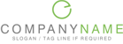 Simple Green Letter E Logo